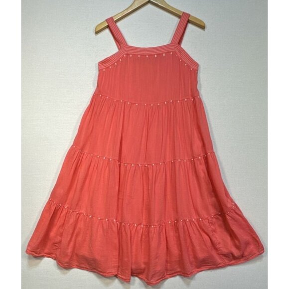 Old Navy Dresses & Skirts - Old Navy Womens Tiered Sundress Size XS Coral Sleeveless Lined